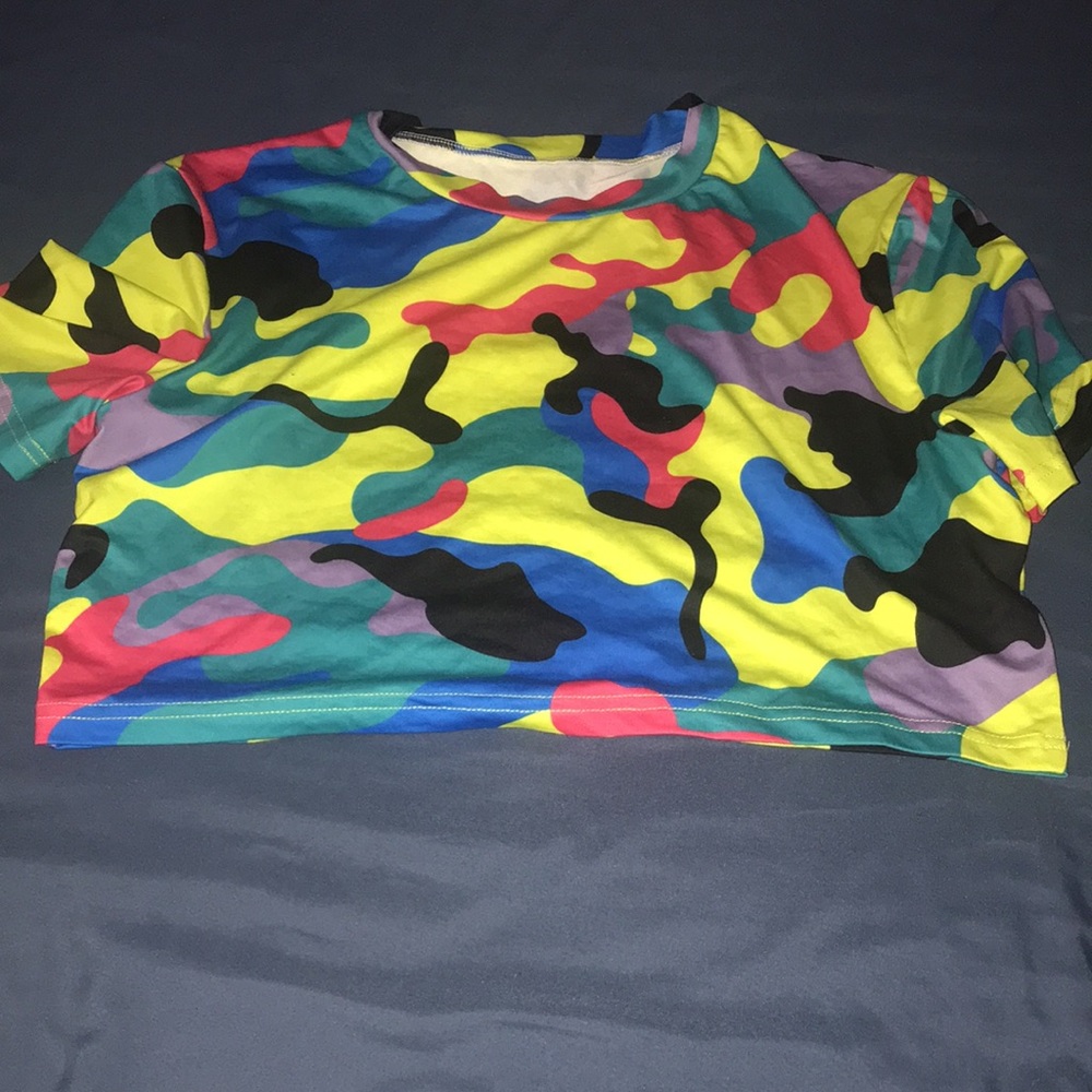 Multi Colored Camo 2pc Set - image 3